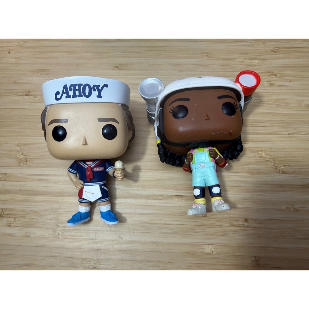 Funko Pop Stranger Things Figure Lot 8pc Steve Erica Billy Eleven Hopper Will - Picture 4 of 7